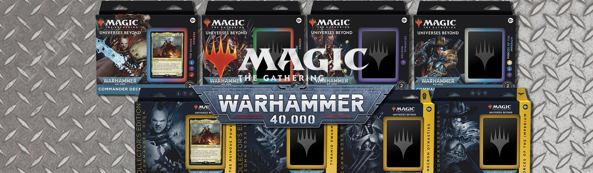 Commander Decks, Collector's Edition—Universes Beyond: Warhammer 40,000— Magic the Gathering - Board Game Barrister