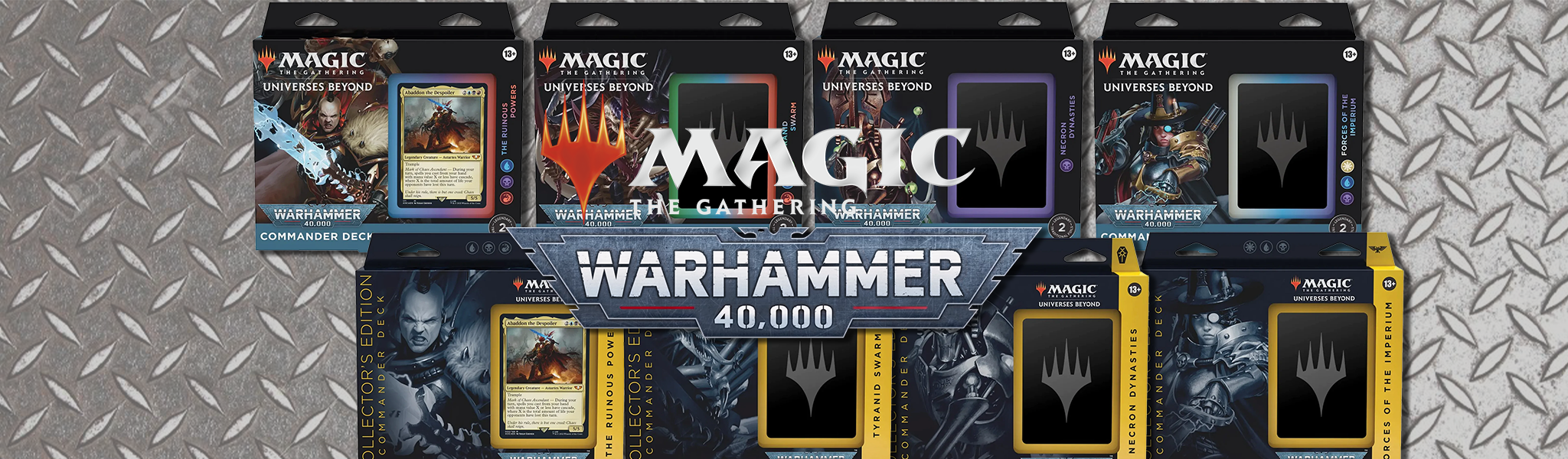 Universes Beyond: Warhammer 40,000 Commander Decks Universes Beyond: Warhammer 40,000 Commander Decks