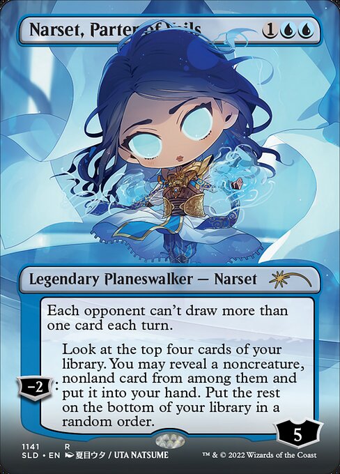 SLD: Narset, Parter of Veils (Borderless)