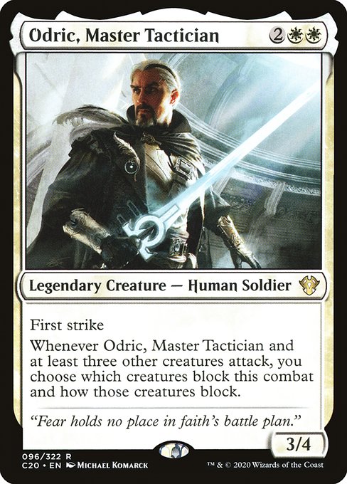 C20: Odric, Master Tactician