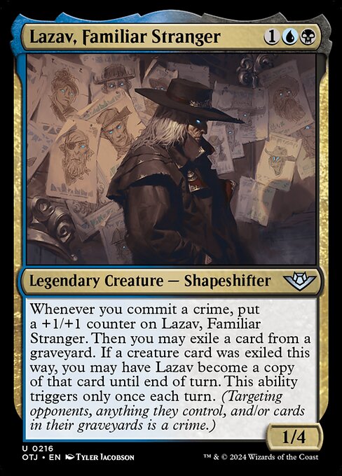 OTJ: Lazav, Familiar Stranger