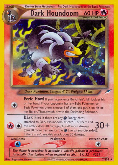 Dark Houndoom 007/105 Unlimited Neo Destiny