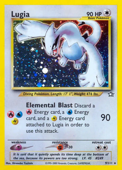 Lugia 009/111 Unlimited Neo Genesis