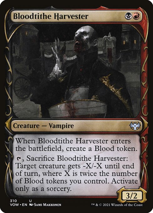 VOW: Bloodtithe Harvester (Showcase) (Foil)