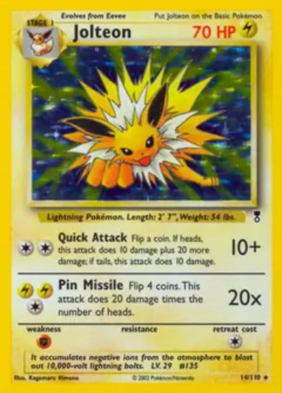 Jolteon 014/110 Unlimited Legendary Collection
