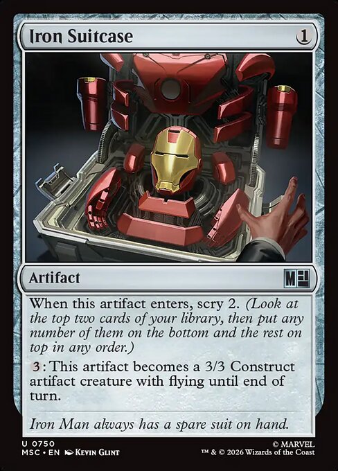 MSC: Iron Suitcase (Foil)