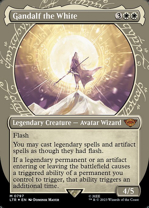LTR: Gandalf the White (Showcase) (Surge Foil)