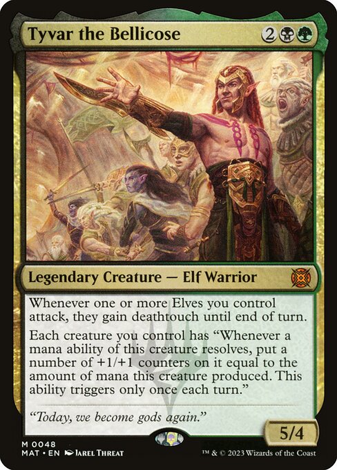 MAT: Tyvar the Bellicose