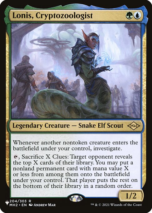 PLST: Lonis, Cryptozoologist