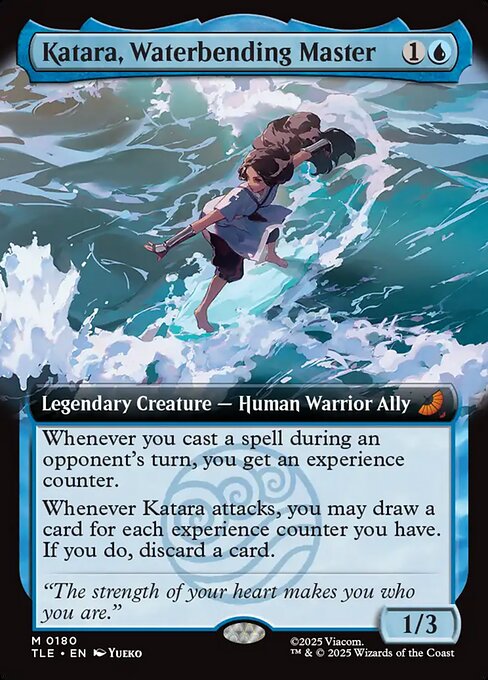 TLE: Katara, Waterbending Master (Extended Art) (Foil)