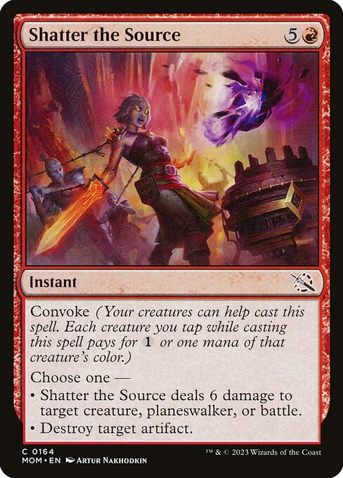 MOM: Shatter the Source