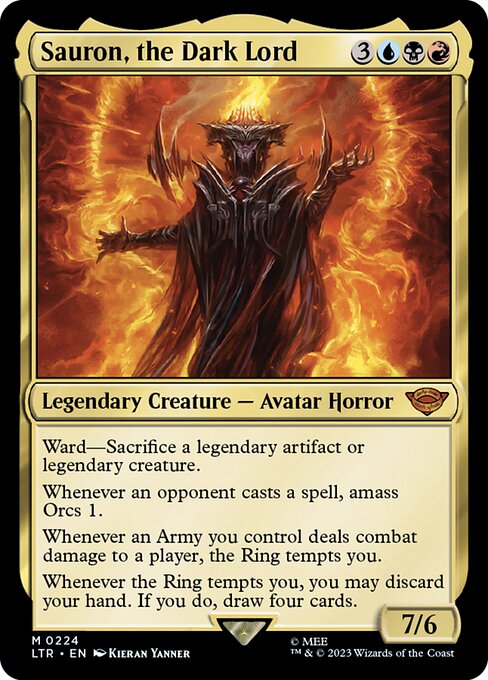 LTR: Sauron, the Dark Lord (Foil)