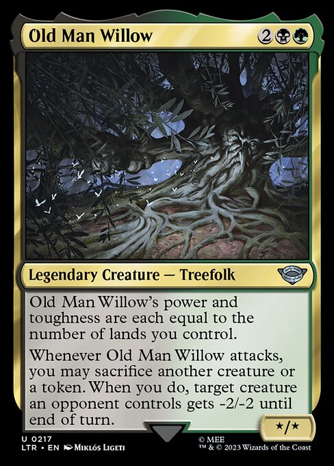 LTR: Old Man Willow