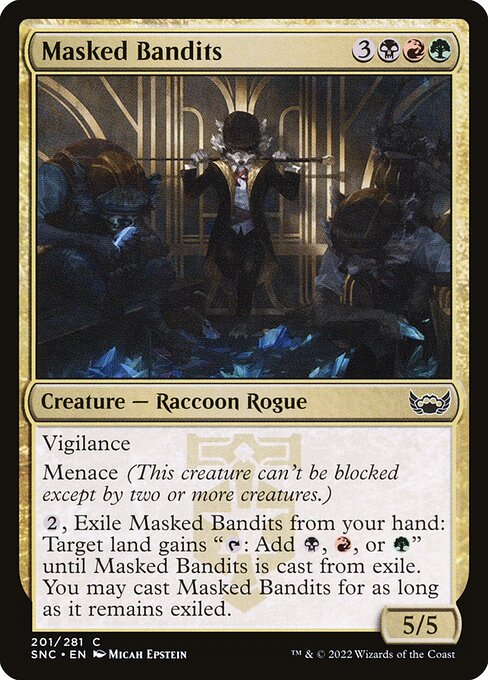SNC: Masked Bandits (Foil)