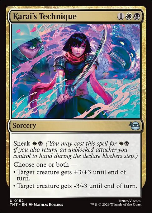 TMT: Karai's Technique (Foil)