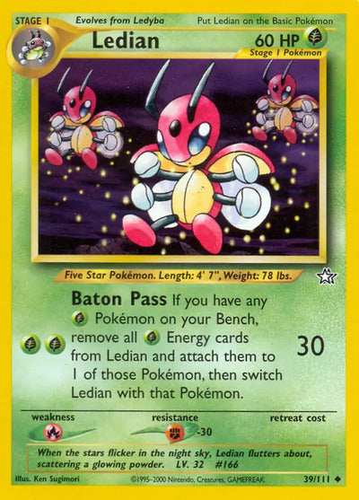 Ledian 039/111 Unlimited Neo Genesis