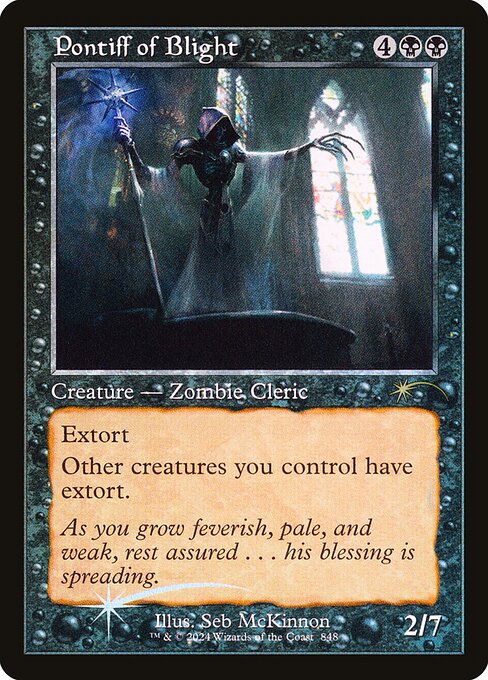 SLD: Pontiff of Blight (Retro Frame) (Foil)