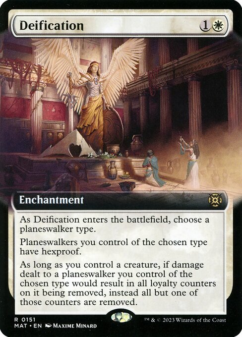 MAT: Deification (Extended Art) (Foil)