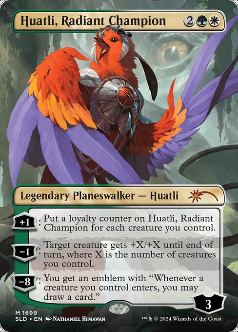 SLD: Huatli, Radiant Champion (Foil)