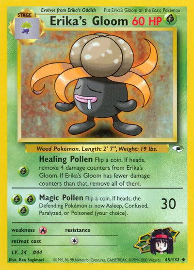 Erika's Gloom (45) 045/132 Unlimited Gym Heroes