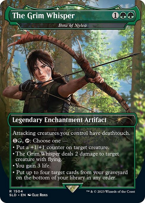 SLD: The Grim Whisper - Bow of Nylea (Foil)