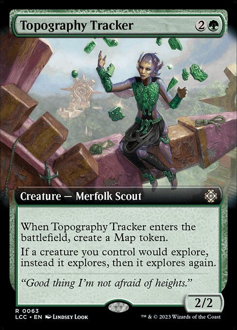 LCC: Topography Tracker (Extended Art)