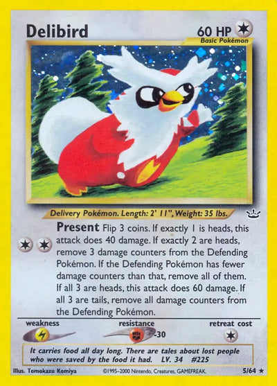 Delibird 05/64 Unlimited Neo Revelation