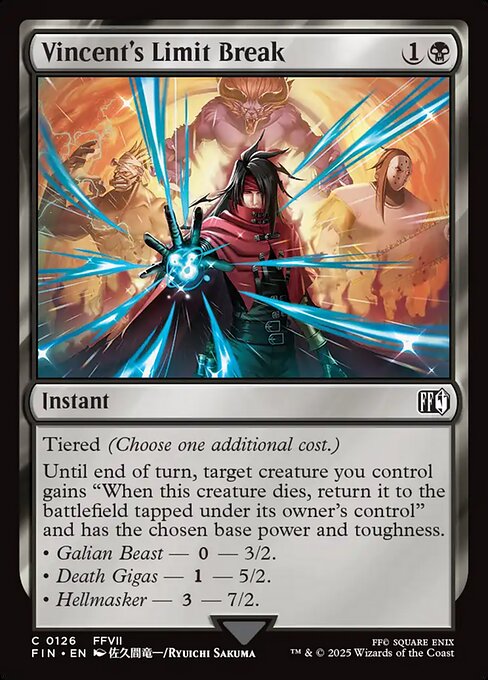 FIN: Vincent's Limit Break (Foil)