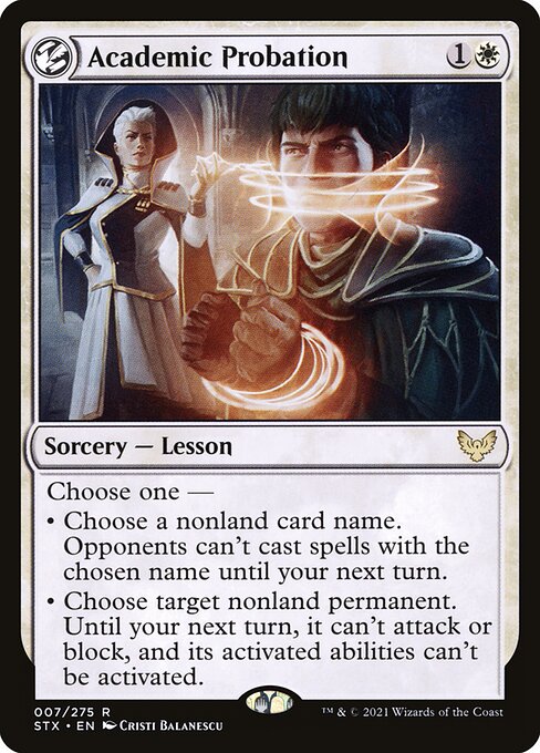 STX: Academic Probation (Foil)