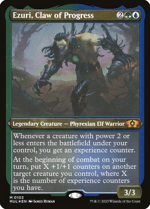 MUL: Ezuri, Claw of Progress (Foil Etched)