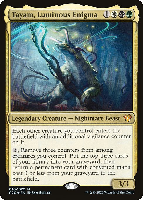 C20: Tayam, Luminous Enigma (Foil)