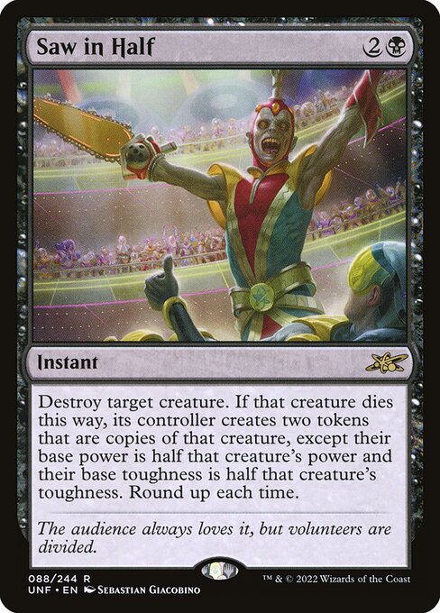 UNF: Saw in Half (Foil)