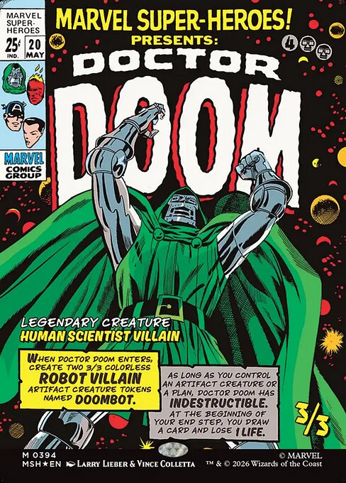 MSH: Doctor Doom (Borderless) (Foil)