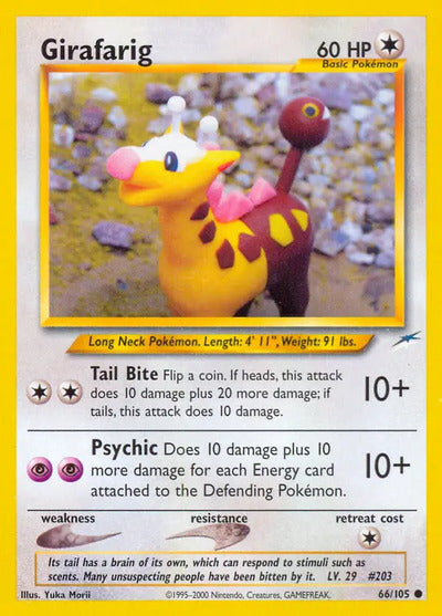 Girafarig 066/105 Unlimited Neo Destiny