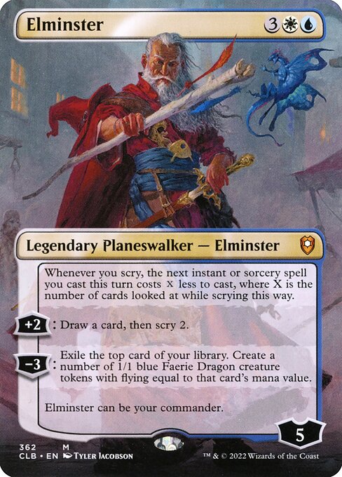 CLB: Elminster (Borderless) (Foil)