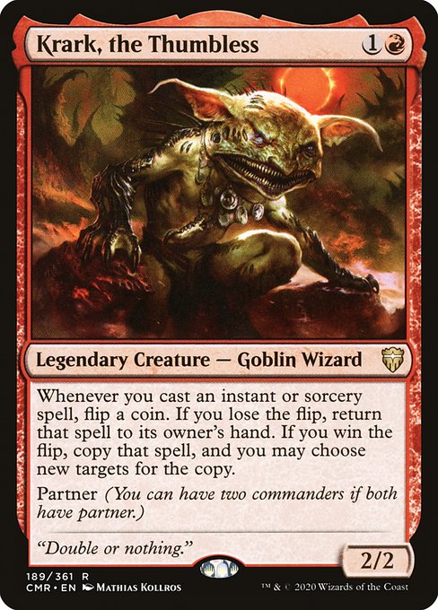 CMR: Krark, the Thumbless (Foil)