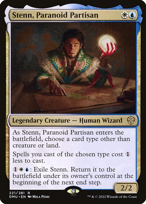 DMU: Stenn, Paranoid Partisan