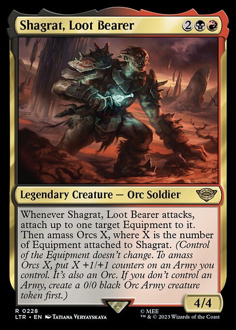 LTR: Shagrat, Loot Bearer (Foil)