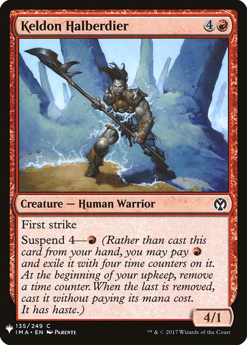 PLST: Keldon Halberdier
