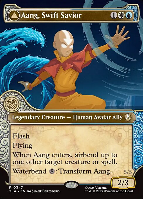 TLA: Aang, Swift Savior (Showcase) (Foil)