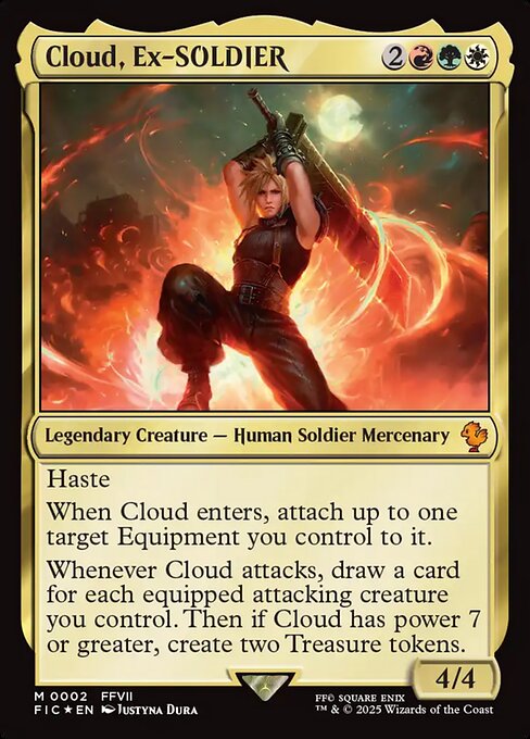 FIC: Cloud, Ex-SOLDIER (Foil)