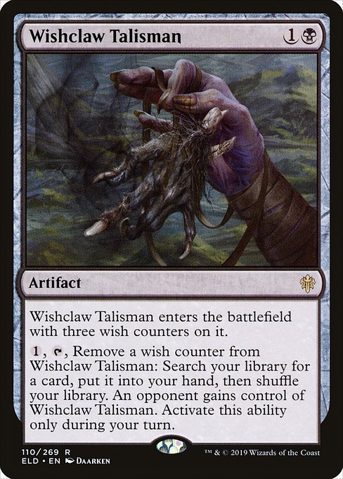 ELD: Wishclaw Talisman (Foil)