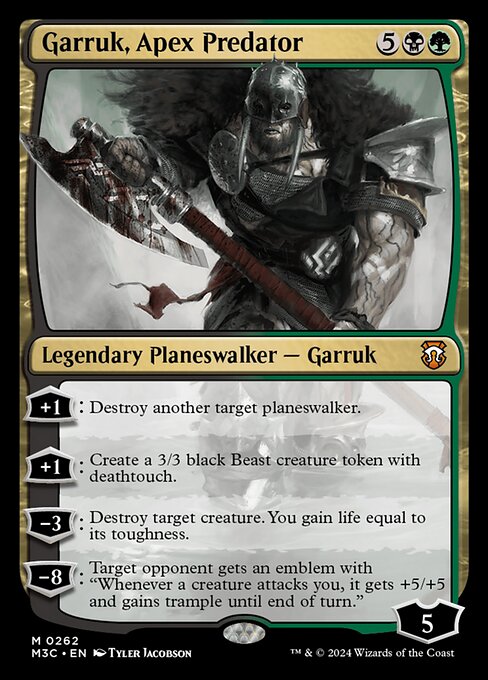 M3C: Garruk, Apex Predator