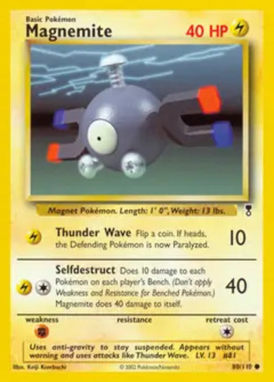 Magnemite 080/110 Unlimited Legendary Collection