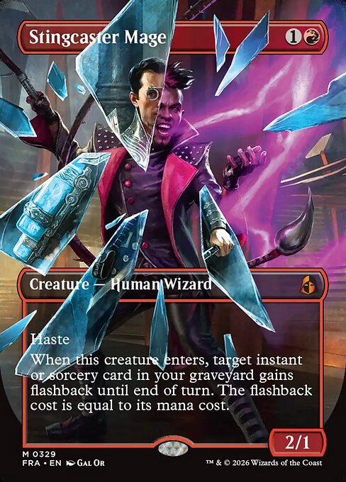 FRA: Stingcaster Mage (Borderless) (0329)