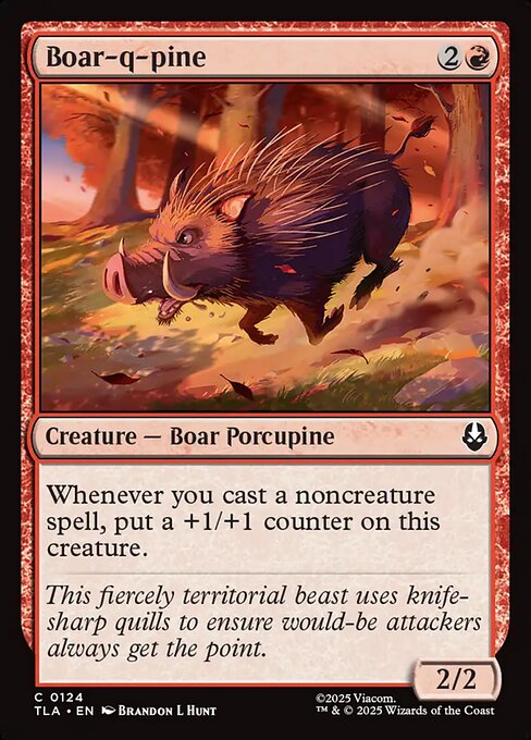 TLA: Boar-q-pine (Foil)
