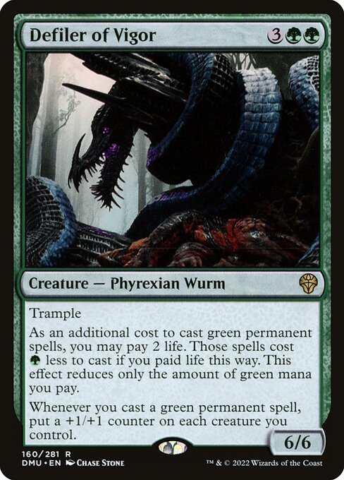 DMU: Defiler of Vigor (Foil)