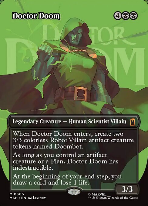 MSH: Doctor Doom (Borderless) (365) (Foil)