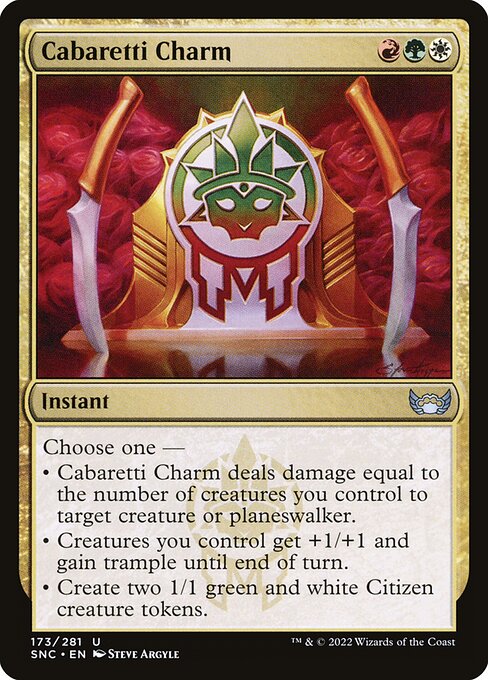SNC: Cabaretti Charm