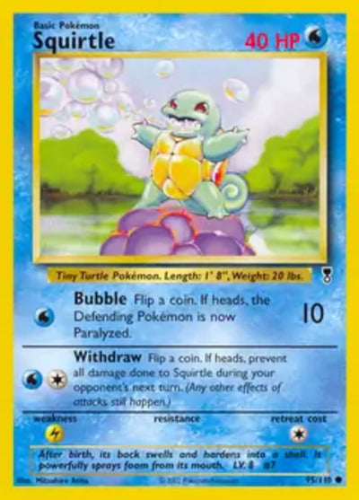 Squirtle 095/110 Unlimited Legendary Collection